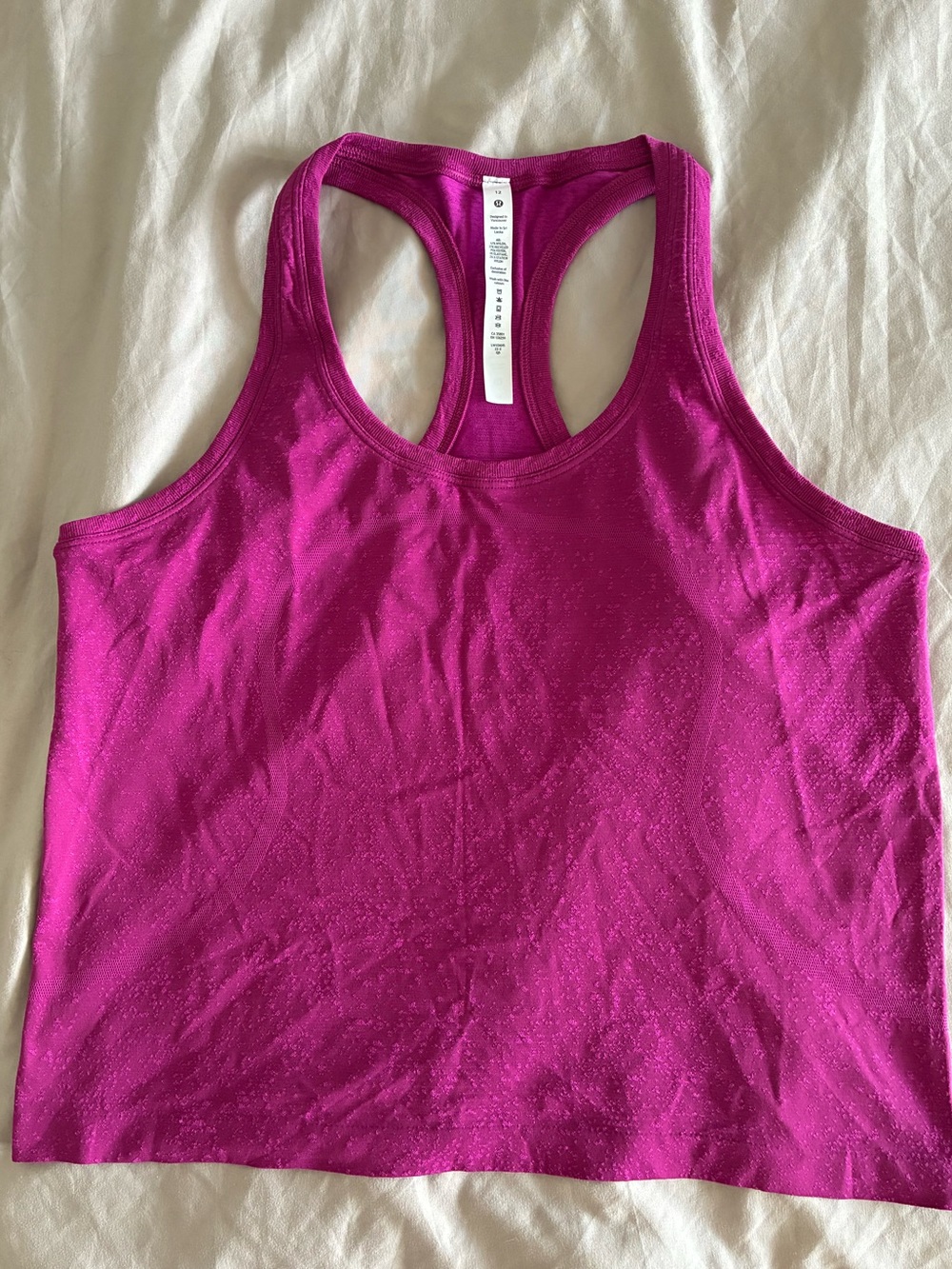 NWOT Lululemon Women’s Racerback Tank Top - Fuchsia Pink